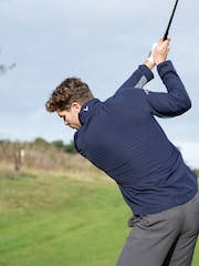 Callaway Apparel Blue Premium Full Zip Wind Jacket - Image 2 of 7