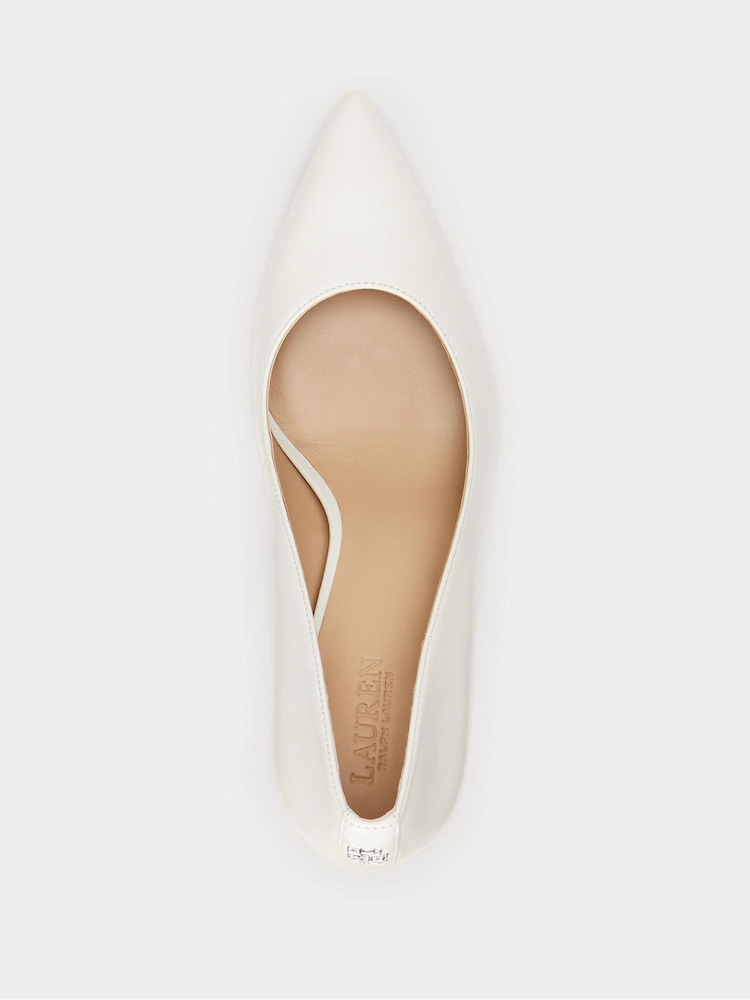 Lanette Leather Heel Court Shoe - Image 4 of 4
