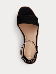 Lauren Ralph Lauren Leona Suede Platform Heeled Espadrilles - Image 4 of 4