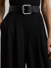 Lauren Ralph Lauren Chabrell Pleated Wide Leg Trousers - Image 3 of 6