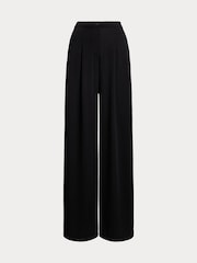 Lauren Ralph Lauren Chabrell Pleated Wide Leg Trousers - Image 6 of 6