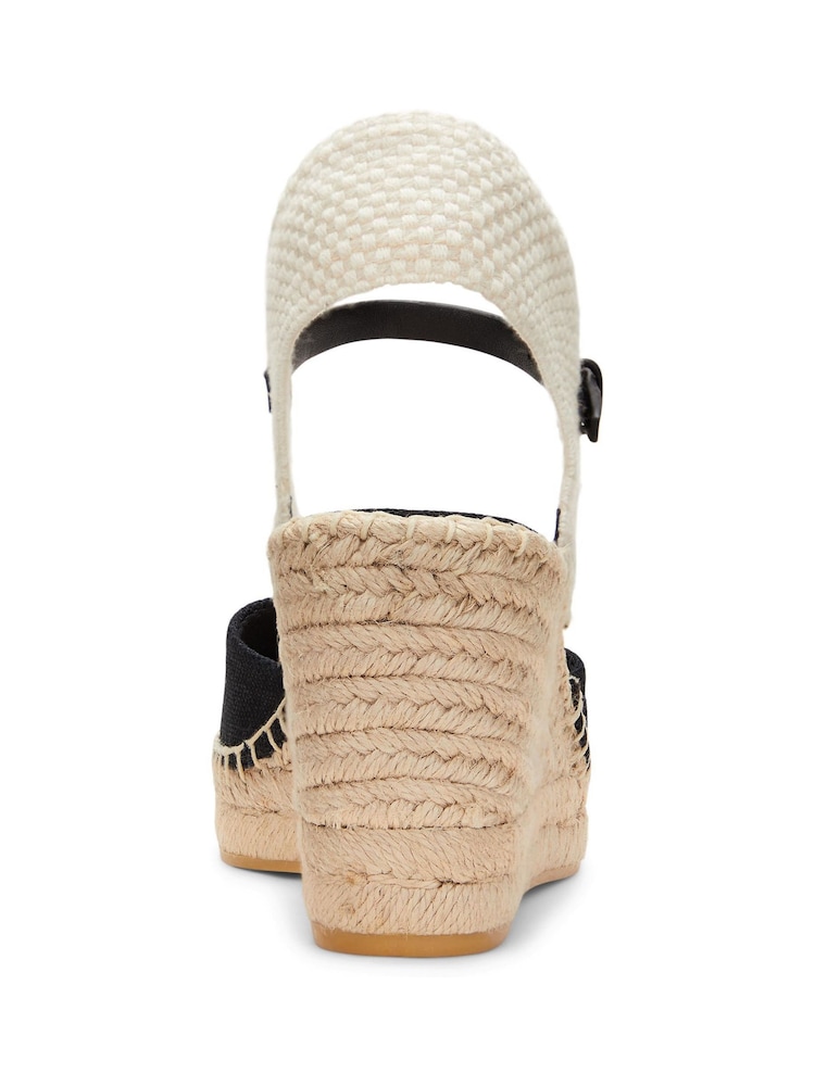 Lauren Ralph Lauren Robby Contrast Wedge Espadrille Sandals - Image 2 of 4