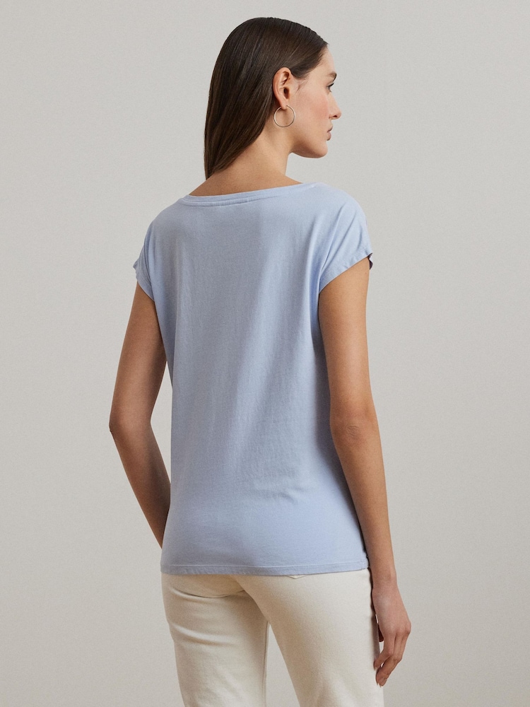 Lauren Ralph Lauren Grieta Graphic Logo T-Shirt - Image 2 of 6 Lauren Ralph Lauren Grieta Graphic Logo T-Shirt - Image 2 of 6