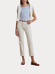 Lauren Ralph Lauren Grieta Graphic Logo T-Shirt - Image 5 of 6