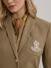 Lauren Ralph Lauren Anfisa Crest Logo Blazer Jacket - Image 4 of 9