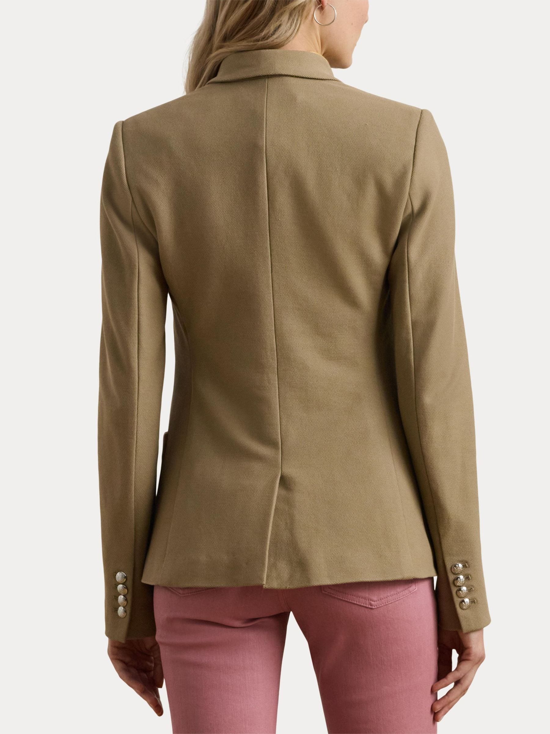 Buy Lauren Ralph Lauren Madison Tan Anfisa Bullion Jacquard Blazer