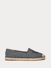 Hell naturfarben - Lauren Ralph Lauren Cameryn Cross-Dyed Canvas Espadrille Shoes - Bild 2 von 4