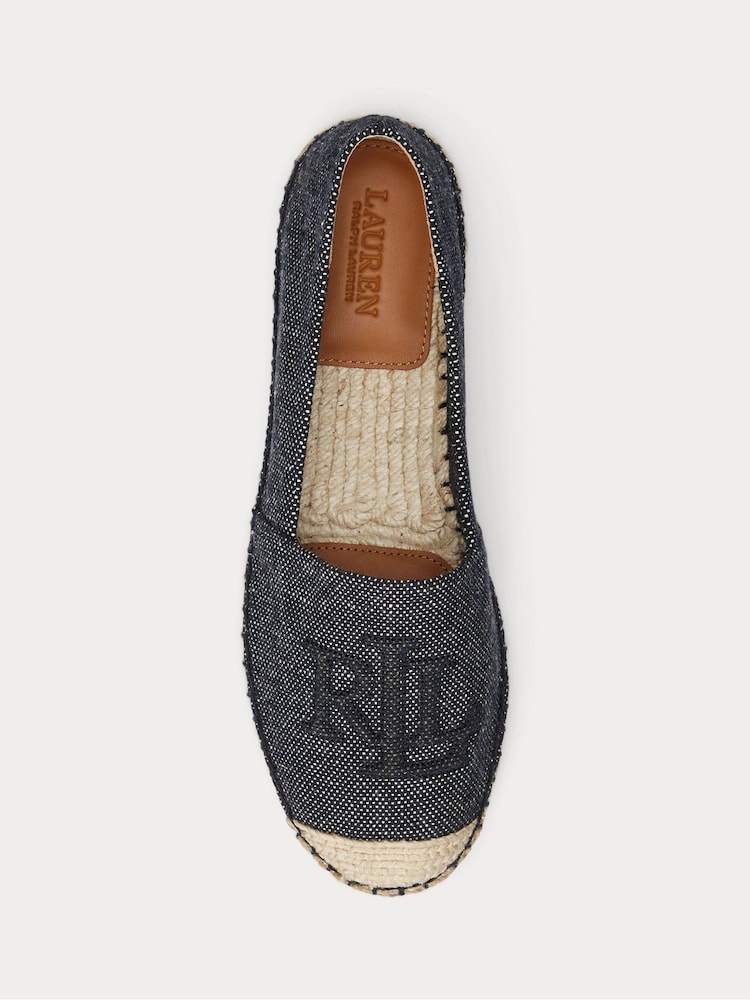 Hell naturfarben - Lauren Ralph Lauren Cameryn Cross-Dyed Canvas Espadrille Shoes - Bild 4 von 4 Hell naturfarben - Lauren Ralph Lauren Cameryn Cross-Dyed Canvas Espadrille Shoes - Bild 4 von 4