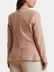 rožnata - Lauren Ralph Lauren Curve Anfisa Crest Logo blazer jakna; suknjič - Slika 2 iz 8