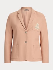 rožnata - Lauren Ralph Lauren Curve Anfisa Crest Logo blazer jakna; suknjič - Slika 8 iz 8
