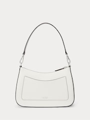Lauren Ralph Lauren Danni Crosshatch Leather Shoulder Bag - Image 3 of 5