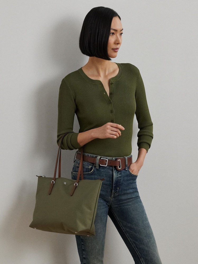 Lauren Ralph Lauren Keaton Nylon Tote Bag - Image 5 of 5