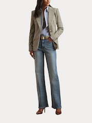 Lauren Ralph Lauren Blue High Rise Denim Jeans - Image 4 of 6