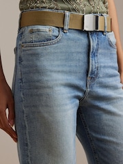 Lauren Ralph Lauren Blue High Rise Denim Jeans - Image 5 of 6