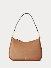 Lauren Ralph Lauren Danni Pebbled Leather Shoulder Bag - Bild 3 von 7