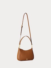 Lauren Ralph Lauren Danni Pebbled Leather Shoulder Bag - Bild 4 von 7
