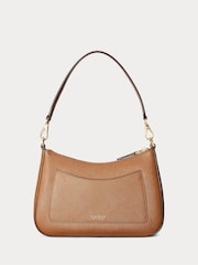 Lauren Ralph Lauren Danni Pebbled Leather Shoulder Bag - Bild 5 von 7