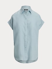 Lauren Ralph Lauren Broono Linen Short Sleeve Shirt - Image 5 of 5