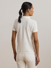 Lauren Ralph Lauren Kiewick Embroidered Logo Polo Shirt - Image 2 of 5