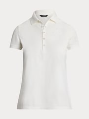 Lauren Ralph Lauren Kiewick Embroidered Logo Polo Shirt - Image 5 of 5