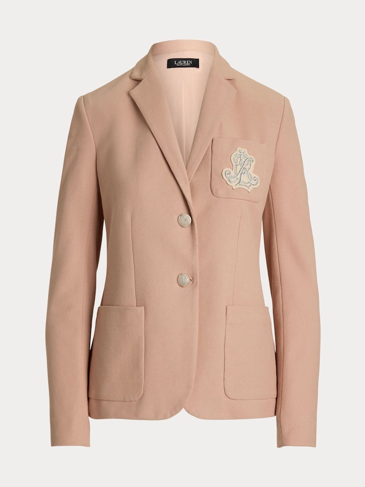 Lauren Ralph Lauren Anfisa Crest Logo Blazer Jacket - Image 8 of 8