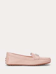 Розовый - Кожаные лоферы Lauren Ralph Lauren Barnsbury - Image 1 of 4