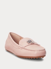 Розовый - Кожаные лоферы Lauren Ralph Lauren Barnsbury - Image 2 of 4