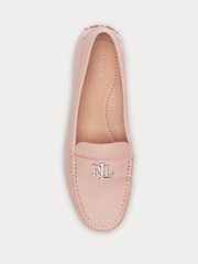 Розовый - Кожаные лоферы Lauren Ralph Lauren Barnsbury - Image 4 of 4