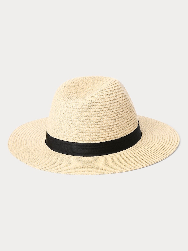 Lauren Ralph Lauren Straw Fedora Hat - Image 2 of 2