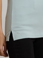 Lauren Ralph Lauren Judy Stretch Cotton Boatneck Top - Image 3 of 5