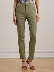 Lauren Ralph Lauren Lakythia Slim Leg Trousers - Image 1 of 5