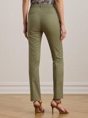 Lauren Ralph Lauren Lakythia Slim Leg Trousers - Image 2 of 5