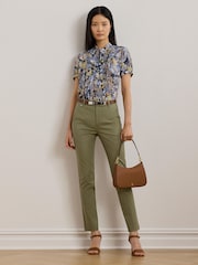 Lauren Ralph Lauren Lakythia Slim Leg Trousers - Image 4 of 5