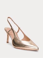 Lauren Ralph Lauren Khloe Leather Slingback Heels - Image 2 of 4