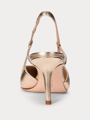 Lauren Ralph Lauren Khloe Leather Slingback Heels - Image 4 of 4