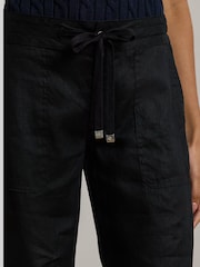 Lauren Ralph Lauren Jovonie Linen Wide Leg Trousers - Image 7 of 9