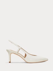 Lauren Ralph Lauren Khloe Leather Slingback Heels - Image 1 of 4