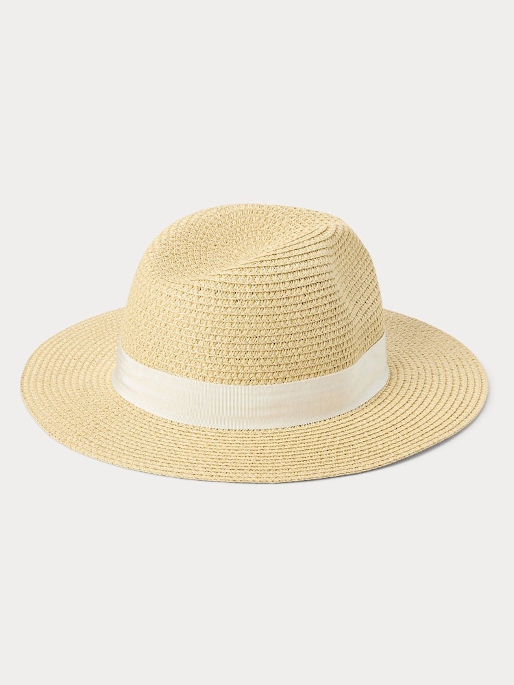 Lauren Ralph Lauren Straw Fedora Hat - Image 2 of 2