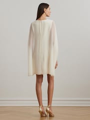 Lauren Ralph Lauren Cape Cocktail Mini Dress - Image 2 of 6