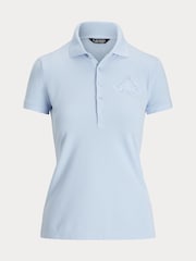 Lauren Ralph Lauren Kiewick Embroidered Logo Polo Shirt - Image 7 of 7