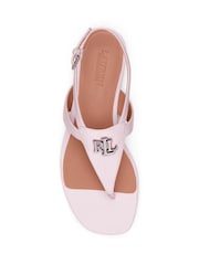 Lauren Ralph Lauren Everley Leather Sandals - Image 3 of 4