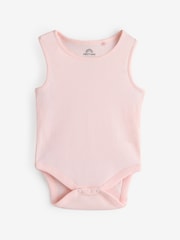 Pink Baby Vest 4 Pack - Image 3 of 5