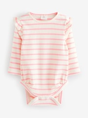 Tan Brown Bodysuit With Frill Sleeves - Image 1 of 1