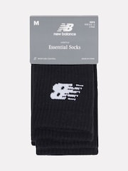New Balance Black Kids Everyday Trainer Crew Socks 3 Pack - Image 1 of 4