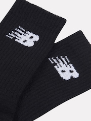 New Balance Black Kids Everyday Trainer Crew Socks 3 Pack - Image 3 of 4