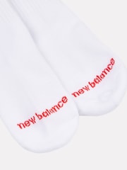 New Balance White Kids Everyday Trainer Crew Socks 3 Pack - Image 4 of 4