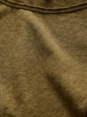 Khaki Green Jersey Seam Detail Mini Dress - Image 3 of 3