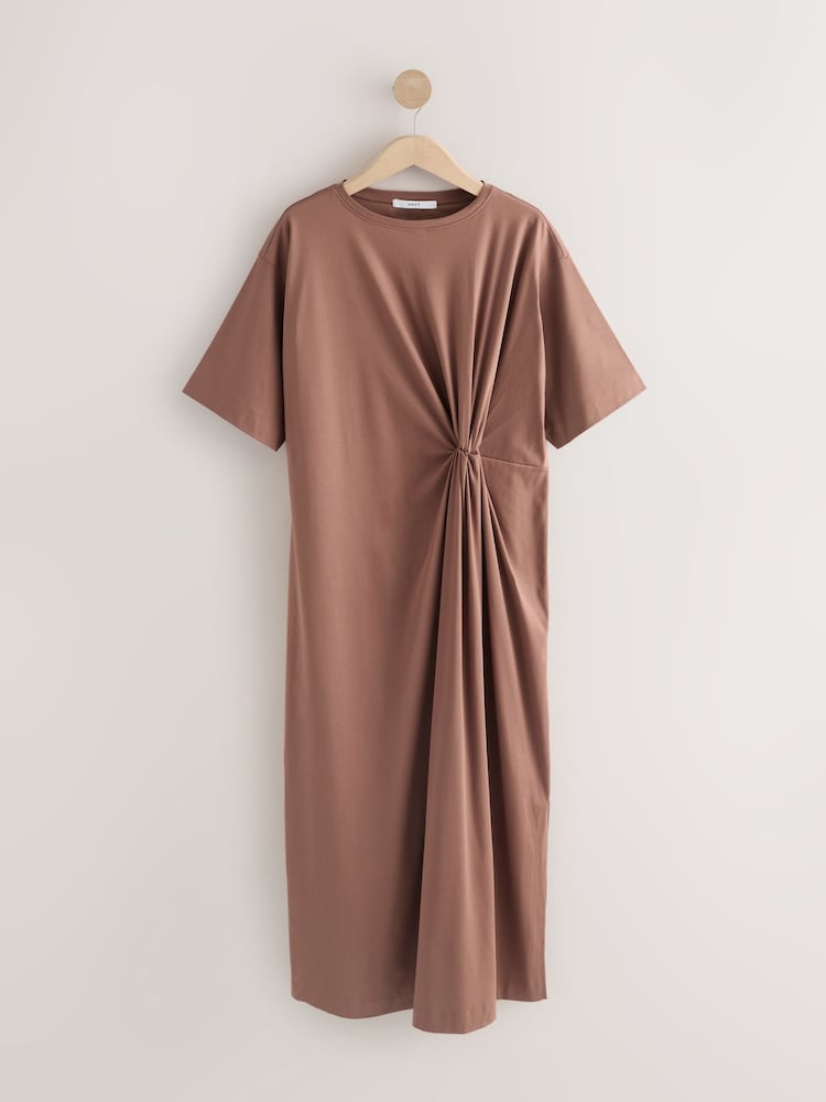 brown twist dress Floral Serena Slip Dress | Sleep & Loungewear main image 0