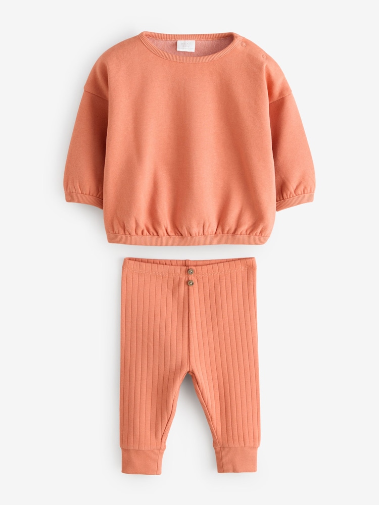 Orange Top & Joggers Sets 2 Pack - Image 1 of 1