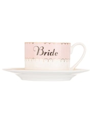Yvonne Ellen Multi Bride Teacup and Saucer - Image 3 of 4